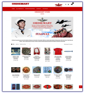 ordiemart.com web design