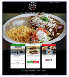 thatmexicanplace.net web design